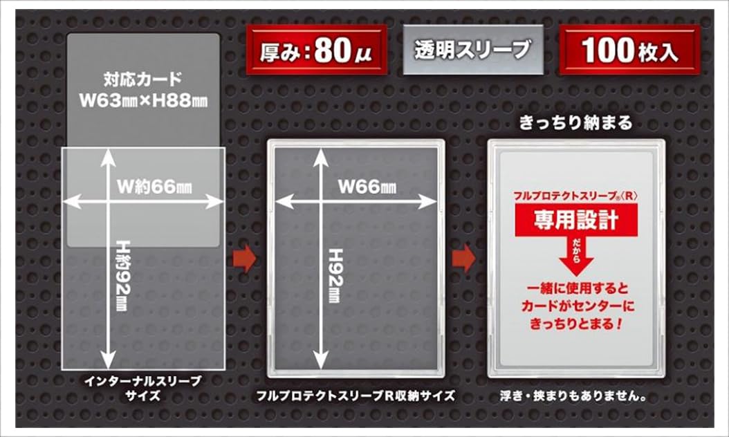 Amazon | フルプロテクト インターナルスリーブ[R] | トレカ 通販